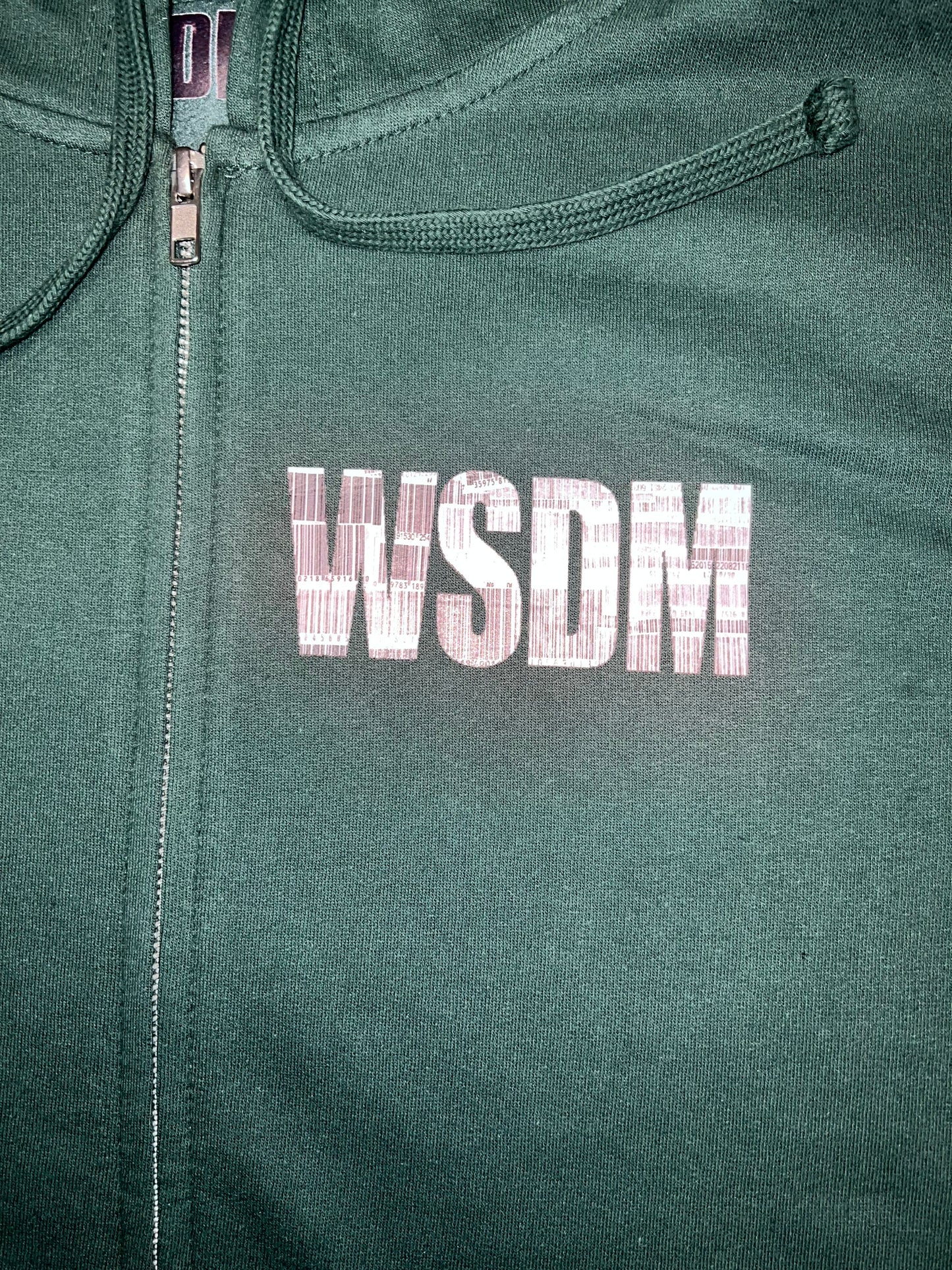 Barcode Collage Hoodie